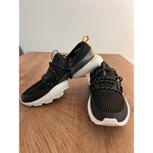 Women's Sorel Kinetic Impact li Lace Sneakers Black Size 8 Walking Running